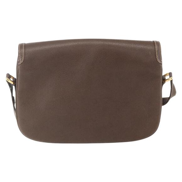 GUCCI Shoulder Bag Leather Brown Gold 001 116 0912 Auth 157232 - Picture 2 of 16